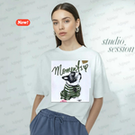 Load image into Gallery viewer, T-shirt donna con bulldog francese