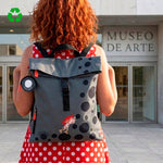 Carica l'immagine nel visualizzatore di Gallery, Zaino da viaggio Pepikusama grigio