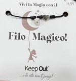 Carica l'immagine nel visualizzatore di Gallery, Bracciali filo magico ditale e cuore