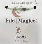Carica l'immagine nel visualizzatore di Gallery, Bracciali filo magico ditale e cuore