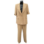 Carica l'immagine nel visualizzatore di Gallery, Giacca blazer con spilla a fiore