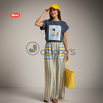 Carica l'immagine nel visualizzatore di Gallery, T-shirt stripes teckel skate