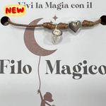 Carica l'immagine nel visualizzatore di Gallery, Bracciali filo magico ditale e cuore