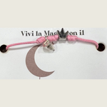 Load image into Gallery viewer, Bracciale fili magico ditale e corona