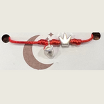 Load image into Gallery viewer, Bracciale fili magico ditale e corona