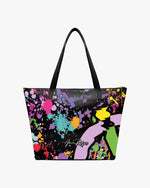 Carica l'immagine nel visualizzatore di Gallery, Borsa Shopper Maxi grunge color