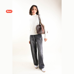 Carica l'immagine nel visualizzatore di Gallery, Maglione lavorazione a trecce