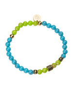 Carica l'immagine nel visualizzatore di Gallery, Bracciale in pietre dure e acciaio