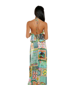 Load image into Gallery viewer, Abito lungo con spalline Cactus