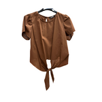 Carica l'immagine nel visualizzatore di Gallery, Blusa con fiocco altezza vita, collezione primavera/estate 2022 di Maidoma.
