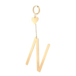 Load image into Gallery viewer, Mono orecchino con lettera