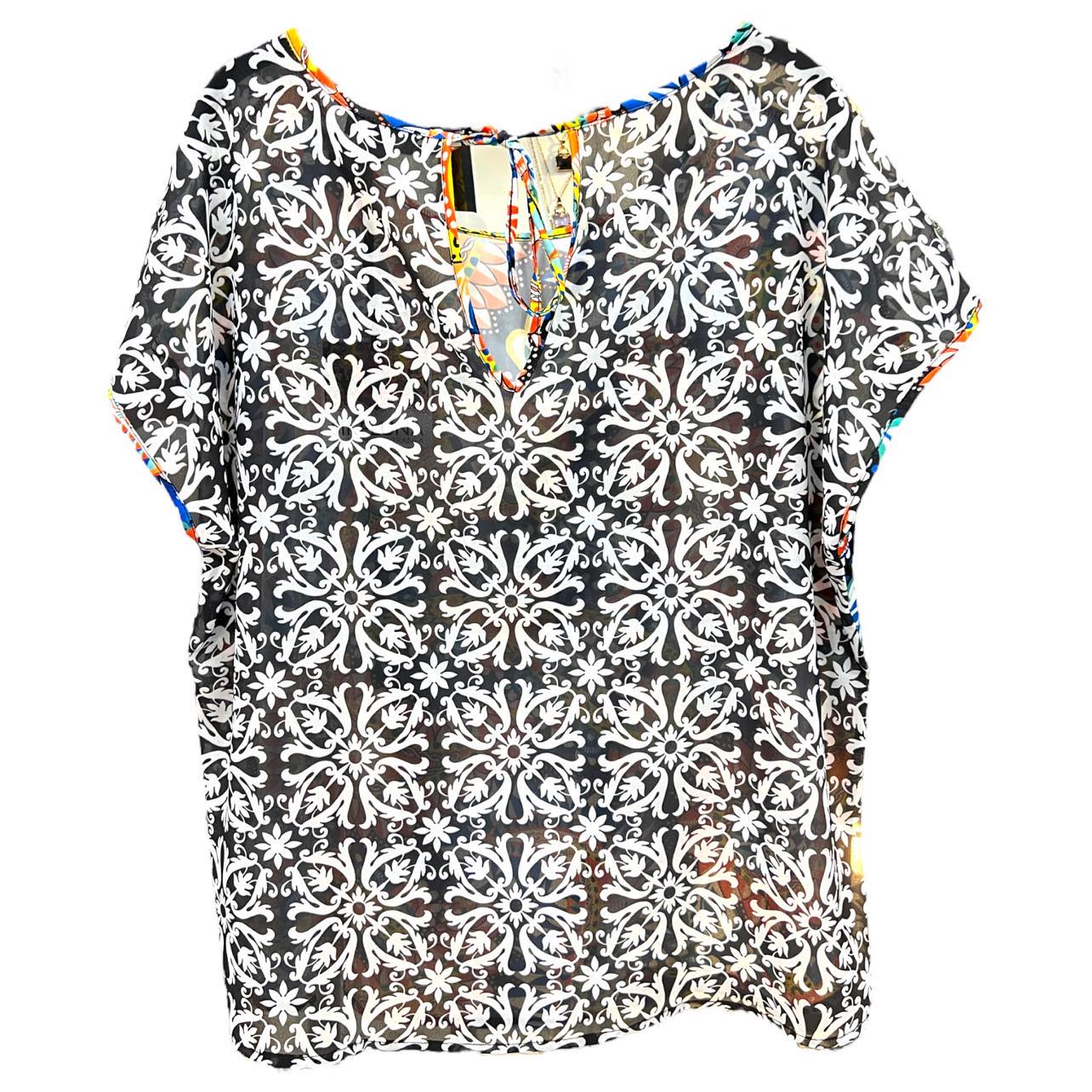 Blusa fantasia siciliana