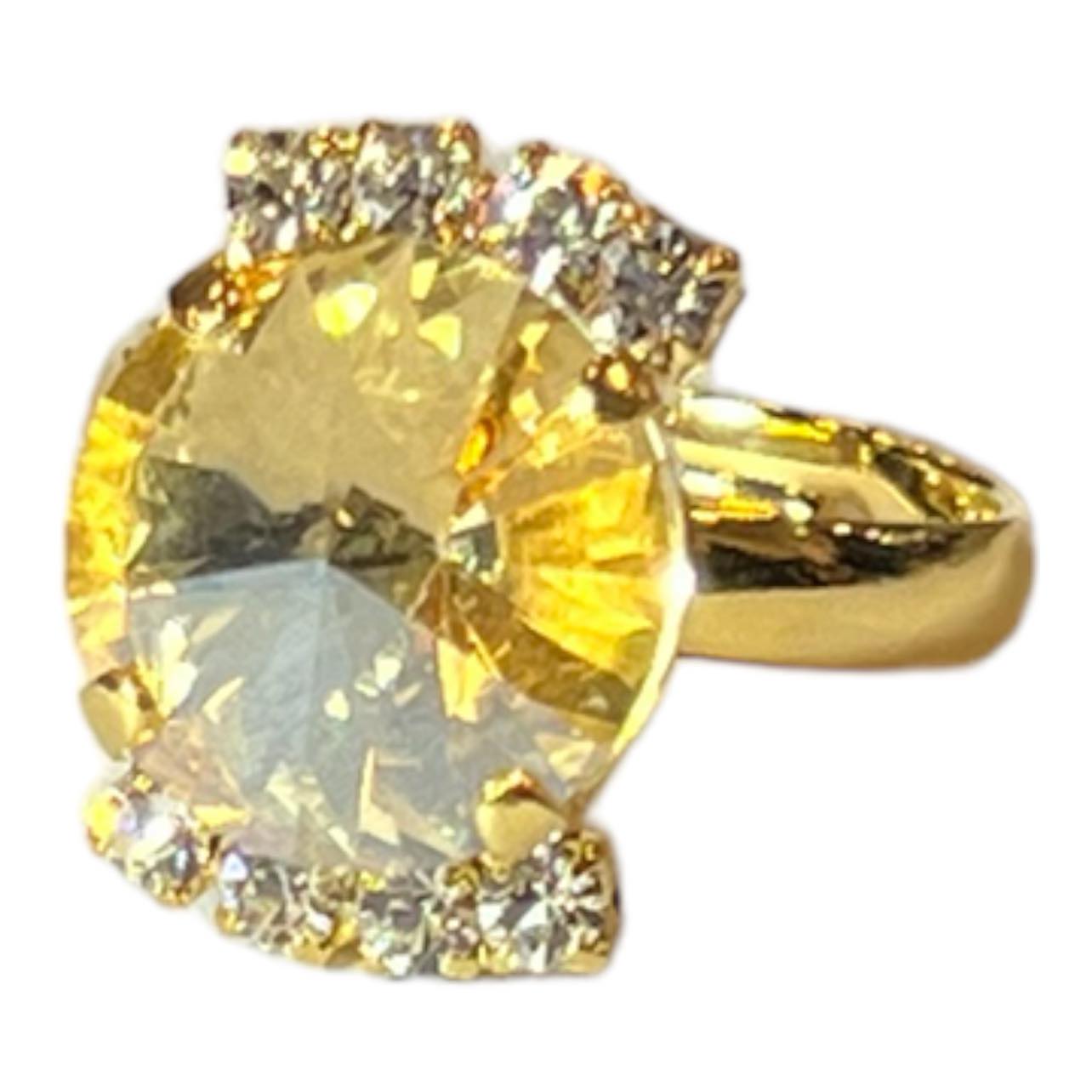 Anello regolabile brillante