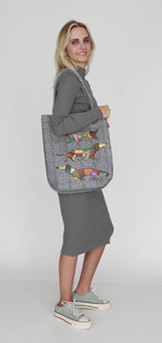 Load image into Gallery viewer, Joker Borsa Shopper in feltro
