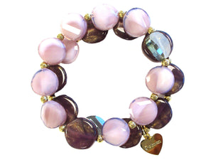 Bracciali in coppia elastici Sfumatura