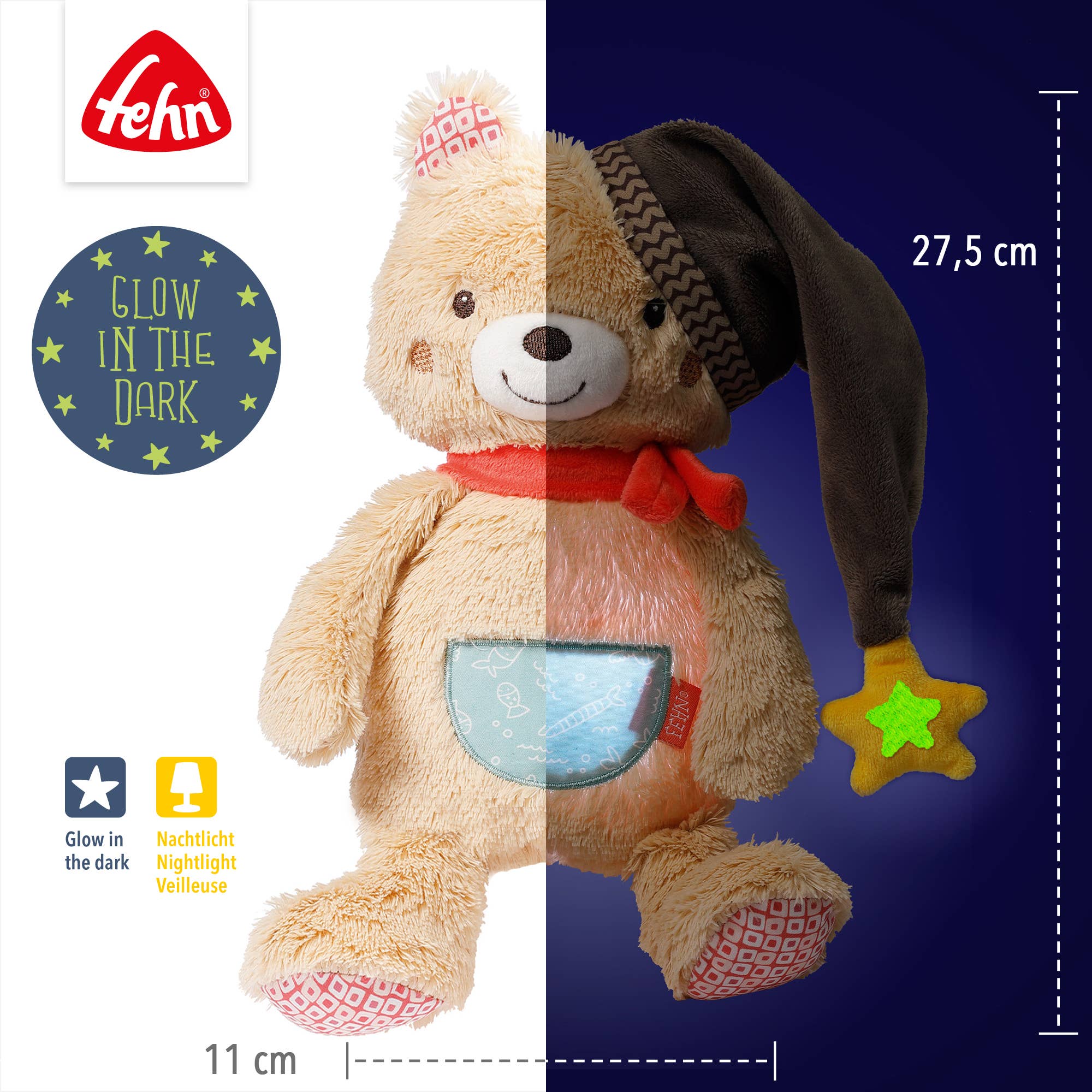 Bear night light: sonnellino e aiuto per dormire