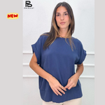 Load image into Gallery viewer, Maglia maniche con risvoltino
