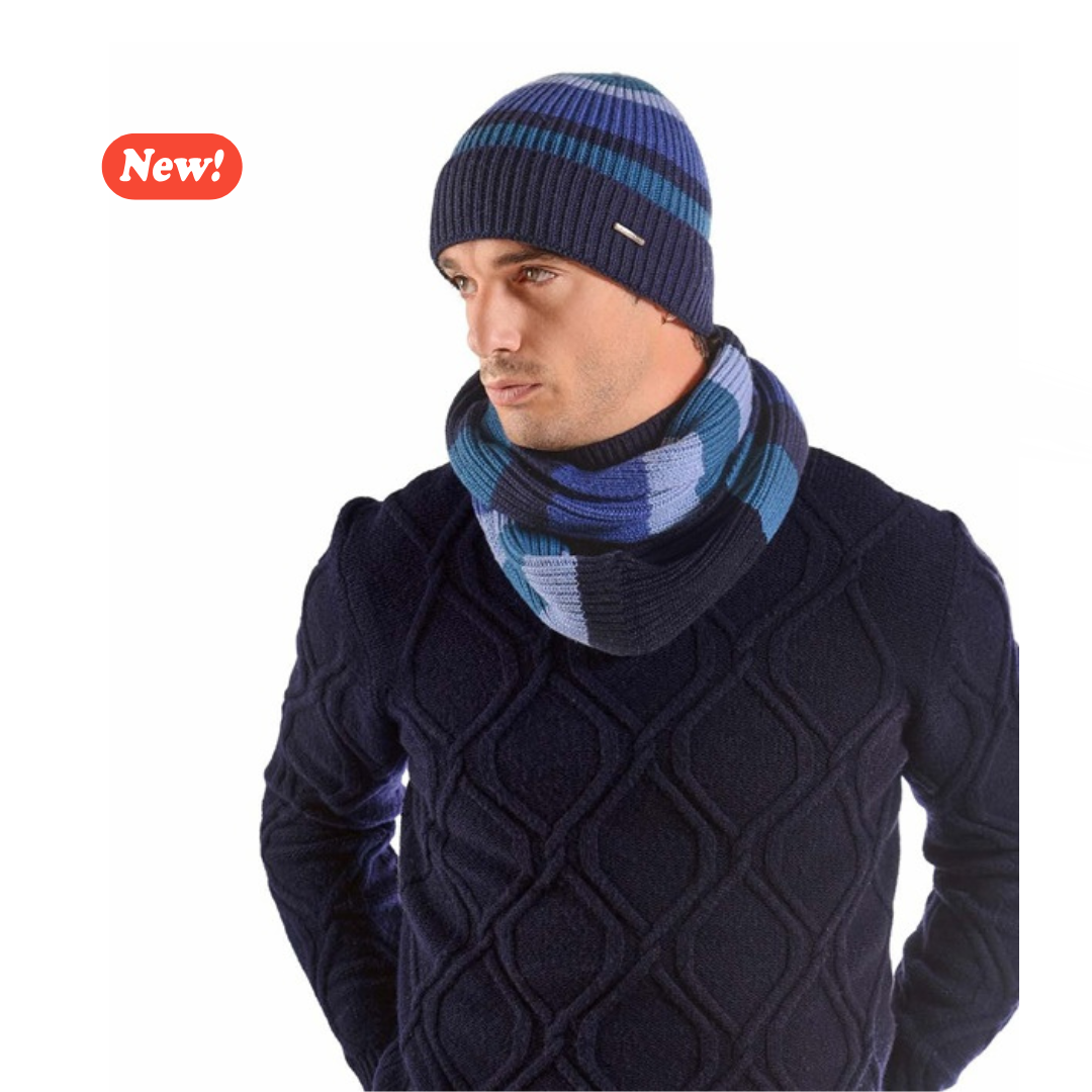 Cappello a cuffia in cashmere