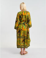 Load image into Gallery viewer, Kaftano maniche a 3/4 tropical
