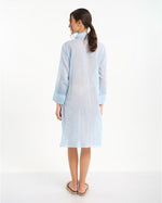 Load image into Gallery viewer, Camicia/Kaftano con pesci
