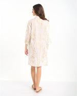 Load image into Gallery viewer, Kaftano/camicia con dettagli dorati

