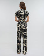 Load image into Gallery viewer, Pantaloni palazzo fantasia
