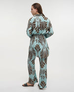 Load image into Gallery viewer, Camicia lunga con cintura
