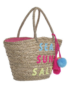 Borsa di paglia ''SEA SUN SALT''