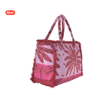 Load image into Gallery viewer, Borsa in tessuto con palme
