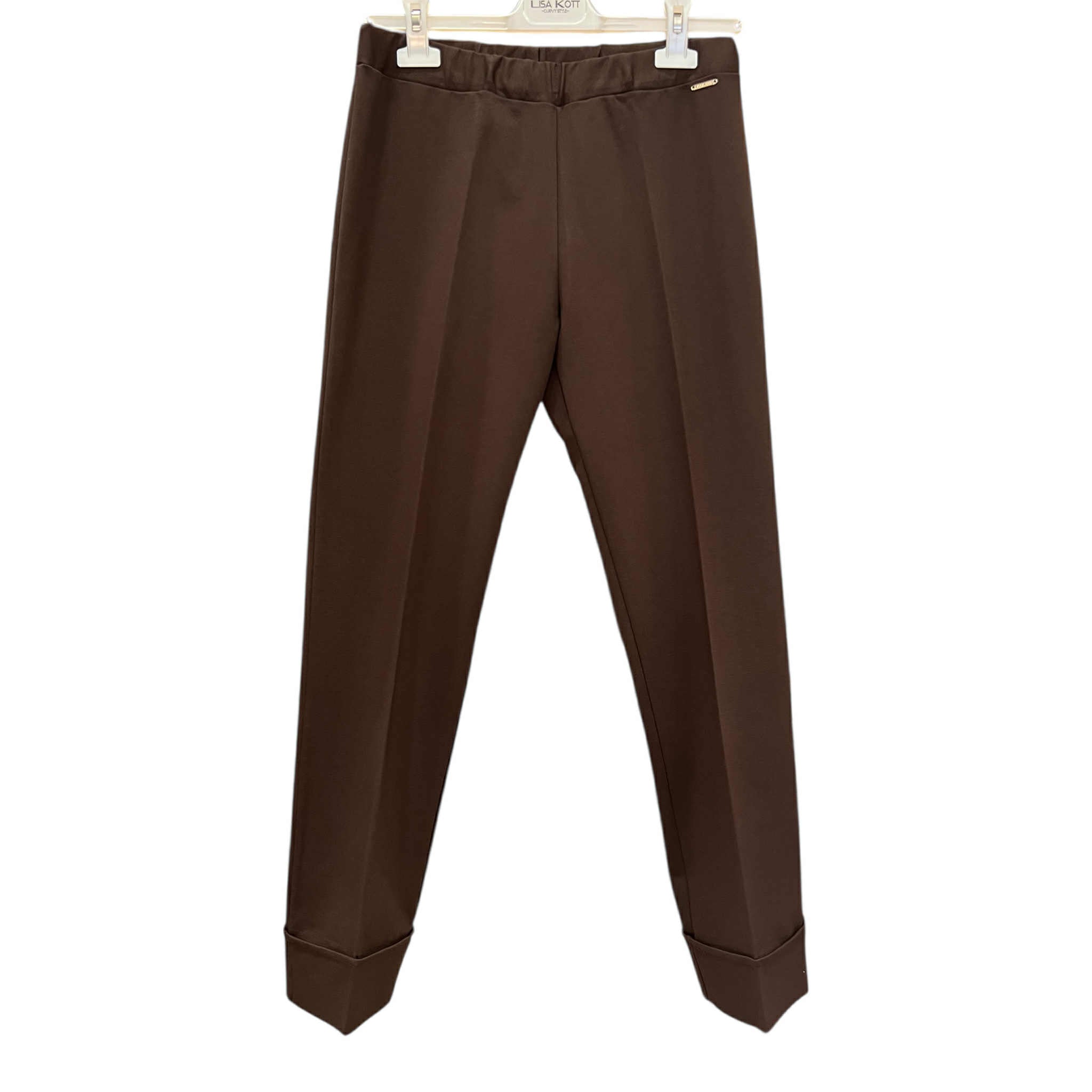 Pantaloni con risvolto