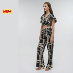 Load image into Gallery viewer, Pantaloni palazzo fantasia
