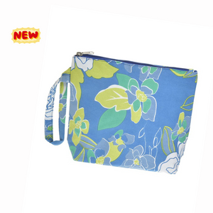 Borsa in tessuto a fiori
