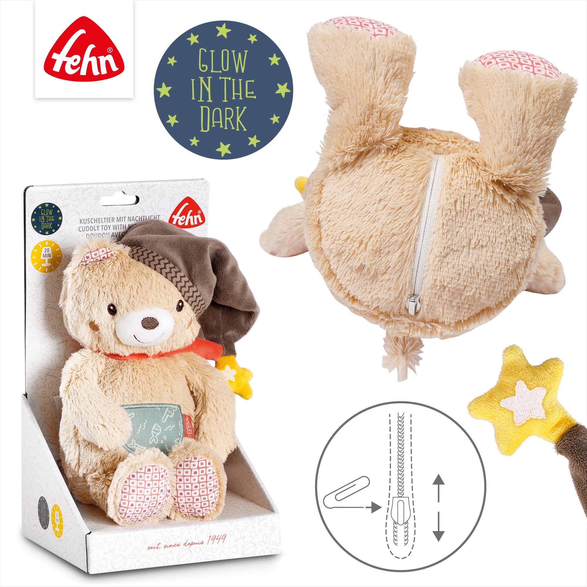 Bear night light: sonnellino e aiuto per dormire