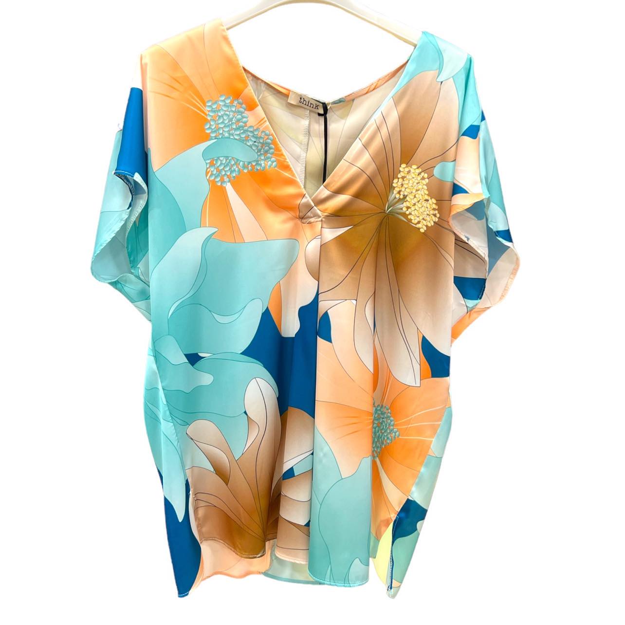 Blusa fantasia floreale