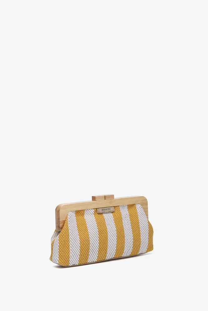 Pochette a righe verticali