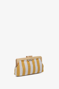 Pochette a righe verticali