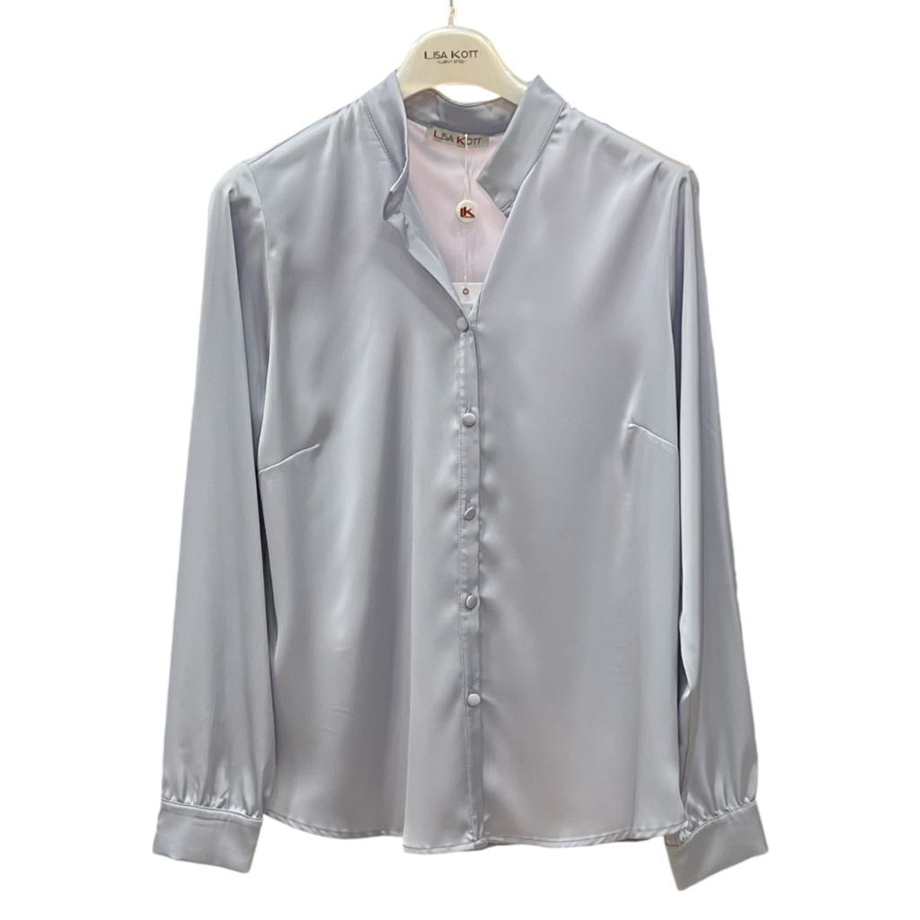 Camicia colletto alla coreana LK