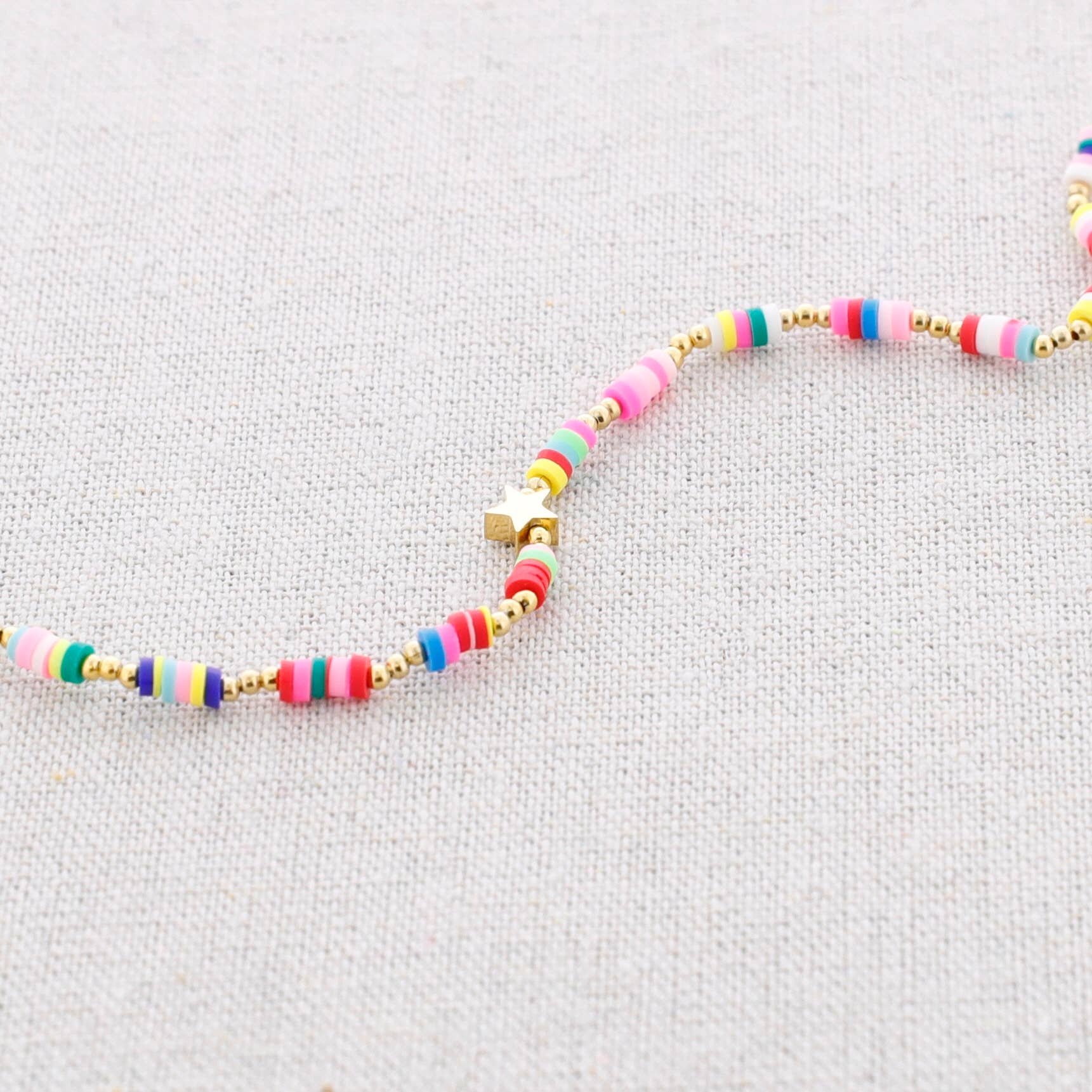 Girocollo Fimo Steel Colours Star