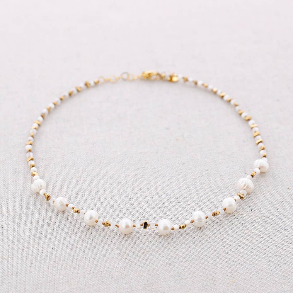 Collana con perline