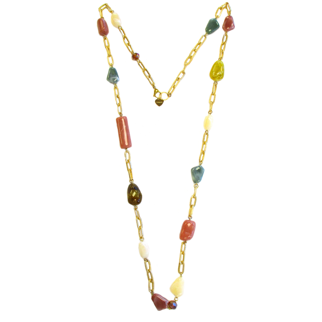 Collana gemma mix light