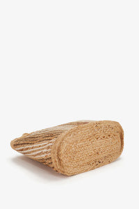 Borsa a cesto in rafia