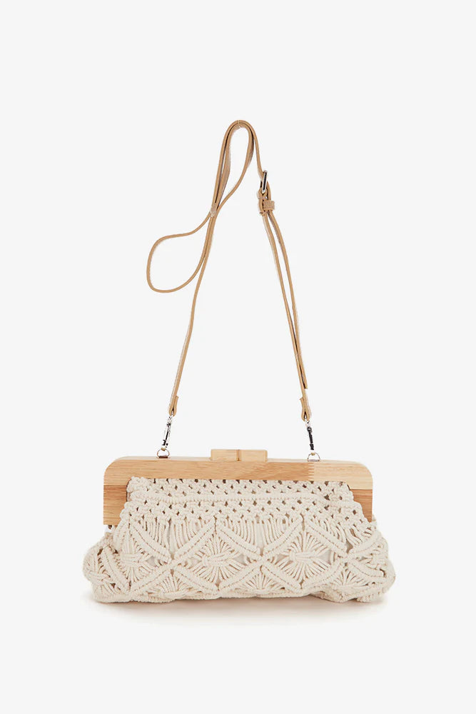 Pochette in macramè