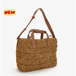 Load image into Gallery viewer, Borsa a tracolla  in rafia
