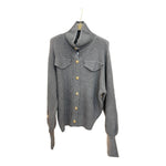 Load image into Gallery viewer, Cardigan con tessuto a coste
