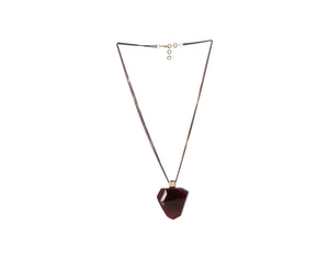 Collana pendente sfaccettato Vanity