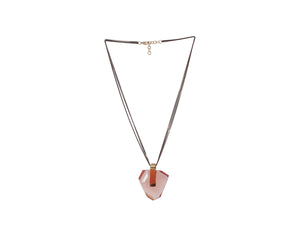 Collana pendente sfaccettato Vanity