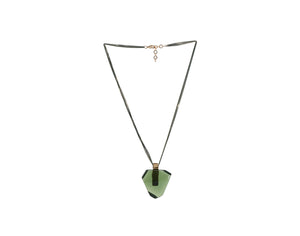 Collana pendente sfaccettato Vanity