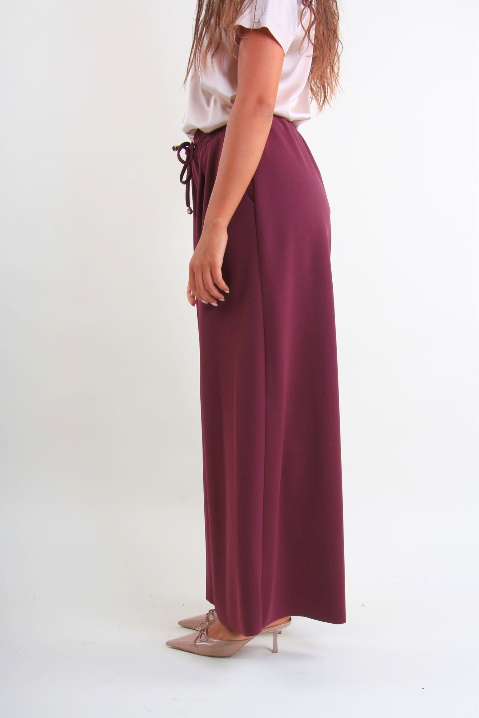 Pantaloni con coulisse regolabile