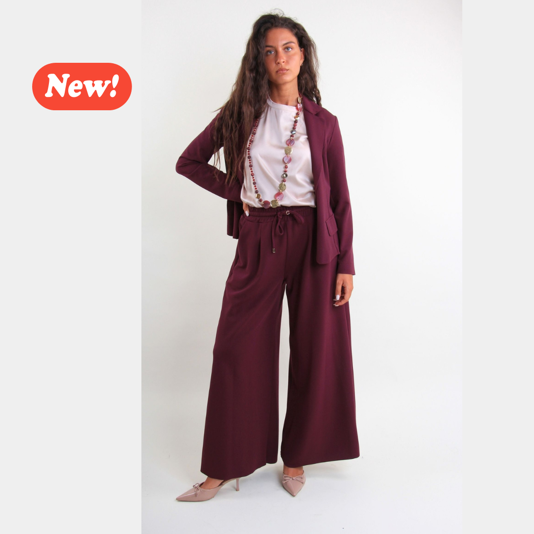 Pantaloni con coulisse regolabile