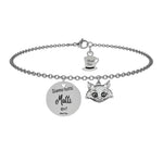 Load image into Gallery viewer, Bracciale Gatto di Alice “Siamo tutti matti!”

